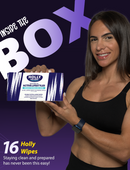 Holly Box (16-Count Box of Double Extra-Large Wipes)